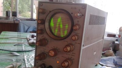 Лот: 8085429. Фото: 1. осциллограф (характериограф) х1-7б. Радиолюбительский инструмент