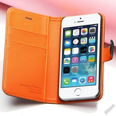 Лот: 3302862. Фото: 1. Чехол для iPhone 5 illuzion Mandarine... Чехлы, бамперы