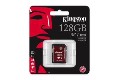 Лот: 7603050. Фото: 1. Карта памяти SD XC 128 GB Kingston... Карты памяти