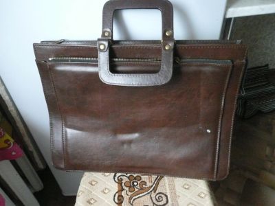 Лот: 12576939. Фото: 1. Портфель сумка кожа. Портфели, ранцы