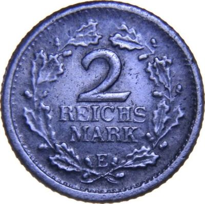 Лот: 10239881. Фото: 1. Германия 2 марки 1925 (E). Германия и Австрия