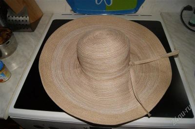 Лот: 1897195. Фото: 1. шляпа летняя с большими полями... Головные уборы
