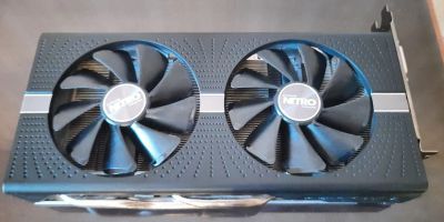 Лот: 17273018. Фото: 1. Radeon RX 580 8GB Sapphire Nitro... Видеокарты