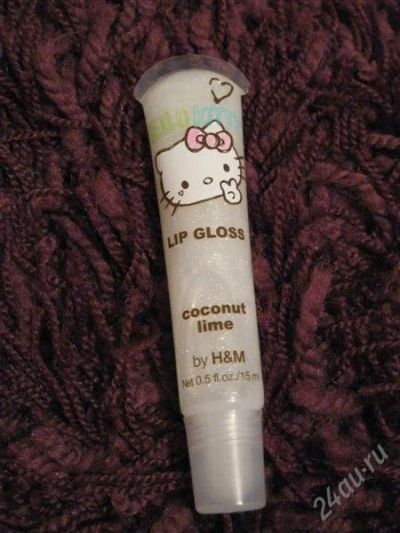 Лот: 1745291. Фото: 1. Hello Kitty Блеск для губ обалденно... Унисекс парфюмерия