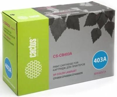 Лот: 21389674. Фото: 1. Картридж Cactus CS-CB403AR. Картриджи, расходные материалы