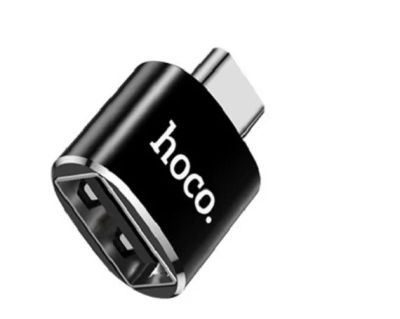 Лот: 20885791. Фото: 1. OTG Hoco UA5 Type-C to USB converter. Дата-кабели, переходники