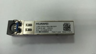 Лот: 12257100. Фото: 1. Модуль SFP Huawei rtxm191-400. Другое (компьютеры, оргтехника, канцтовары)