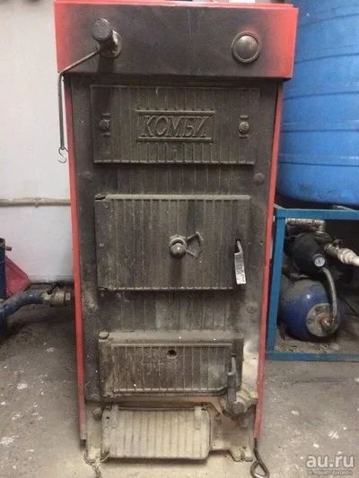 Лот: 12087819. Фото: 1. КЧМ-5 комби котёл. Отопительные котлы, печи