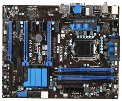 Лот: 2786620. Фото: 1. MSI Z77A-G45. Материнские платы