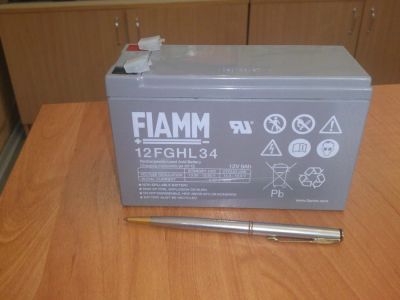Лот: 6294065. Фото: 1. Аккумулятор FIAMM 12 FGHL34 12В-9А... Аккумуляторы