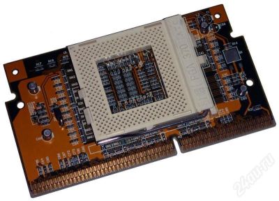 Лот: 428683. Фото: 1. Адаптер Socket370-Slot1 (слоткер... Процессоры