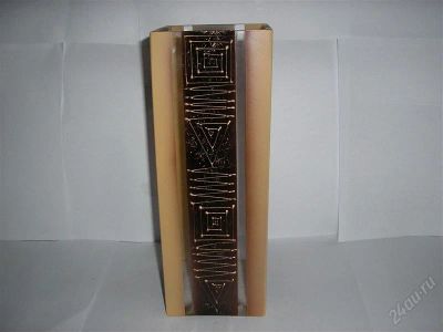 Лот: 2439456. Фото: 1. Ваза (стеклянная) квадратная 30см. Вазы