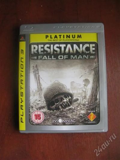 Лот: 1830069. Фото: 1. Resistance Fall Of Man PS3. Игры для консолей
