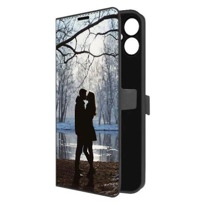 Лот: 25135124. Фото: 1. Чехол Krutoff Eco Book "Любовь... Чехлы, бамперы