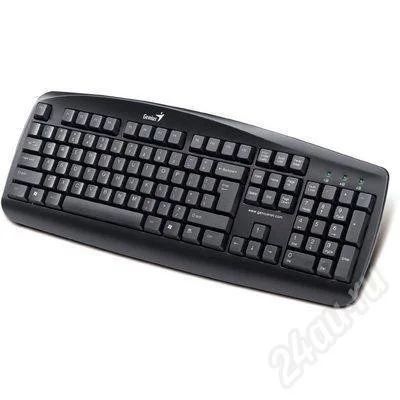 Лот: 733585. Фото: 1. Клавиатура Genius KB-110 PS/2... Клавиатуры и мыши