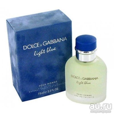 Лот: 8886595. Фото: 1. Dolce & Gabbana - Light Blue. Мужская парфюмерия