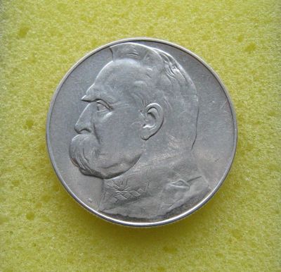Лот: 10242244. Фото: 1. 10 злотых 1937 года. Польша. Юзеф... Европа