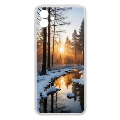 Лот: 25134965. Фото: 1. Чехол Krutoff Clear Case "Весна... Чехлы, бамперы