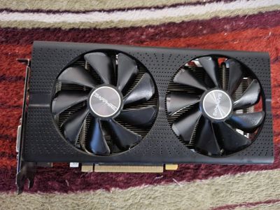 Лот: 19508992. Фото: 1. Видеокарта Sapphire Radeon Rx580... Видеокарты