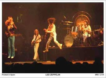 Лот: 10612840. Фото: 1. Led Zeppelin коллекционная карточка... Наклейки, фантики, вкладыши