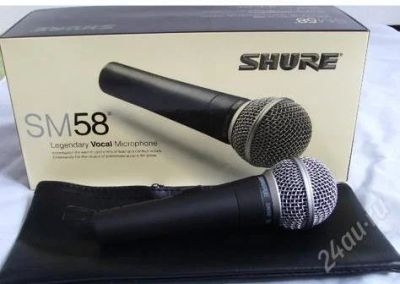 Лот: 940791. Фото: 1. Shure SM 58 Original. Студийные микрофоны, радиомикрофоны и радиосистемы