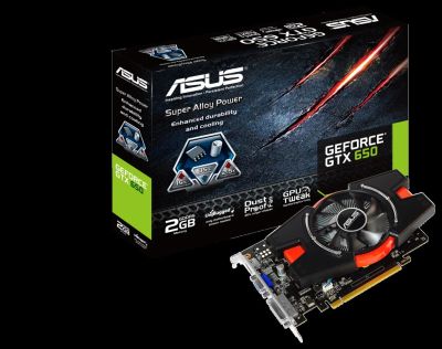 Лот: 9587778. Фото: 1. Видеокарта ASUS GeForce GTX 650... Видеокарты