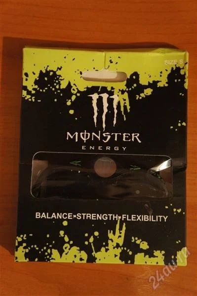 Лот: 1917779. Фото: 1. браслет monster energy новый в... Другое (спортивные товары)
