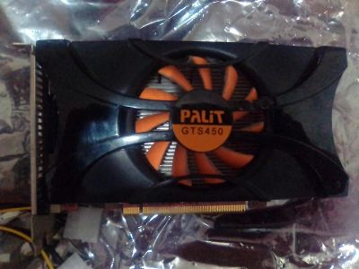 Лот: 12090731. Фото: 1. Видеокарта Palit GeForce GTS 450. Видеокарты