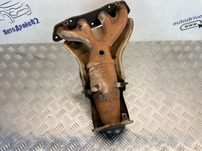 Лот: 21702665. Фото: 1. коллектор выпускной Toyota Corolla... Двигатель и элементы двигателя