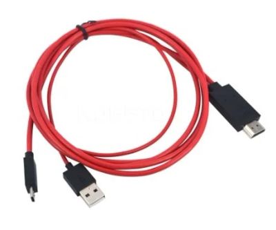 Лот: 15172799. Фото: 1. микро USB к HDMI 11Pin HD аудио... Дата-кабели, переходники