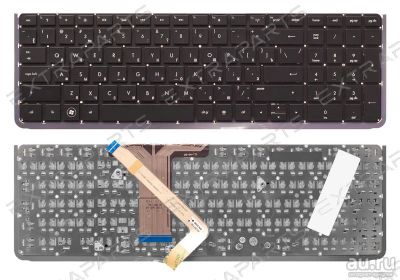 Лот: 15962639. Фото: 1. Клавиатура HP Envy 17-3000 (RU... Клавиатуры для ноутбуков