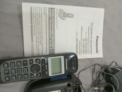 Лот: 24386370. Фото: 1. Цифровой безпроводной телефон... Цифровое, спутниковое ТВ
