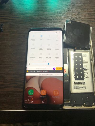Лот: 11418488. Фото: 1. Модуль Экран Дисплей Samsung Galaxy... Дисплеи, дисплейные модули, тачскрины