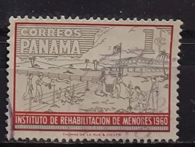 Лот: 25028444. Фото: 1. Марка. Панама. 1960 г. Марки