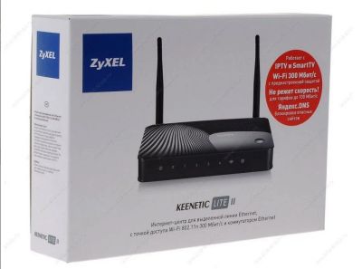 Лот: 3955382. Фото: 1. Маршрутизатор Zyxel Keenetic Lite... WiFi, Bluetooth адаптеры