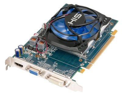 Лот: 3810342. Фото: 1. Видеокарта HIS 5670 Fan 1GB DDR3... Видеокарты