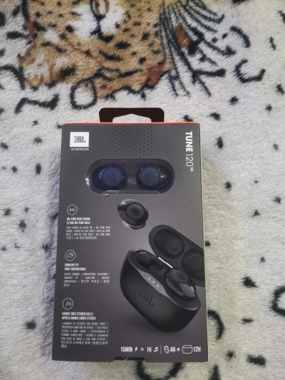 Лот: 15690750. Фото: 1. JBL TUNE 120TWS Black. Новые. Красноярск