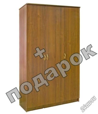 Лот: 4023537. Фото: 1. Шкаф распашной 3хстворчатый ШК-06... Шкафы, шкафы-купе