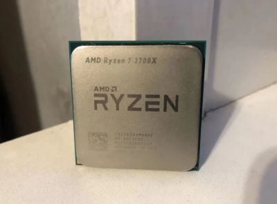 Лот: 24614448. Фото: 1. Процессор AMD Ryzen 7 2700x 8... Процессоры