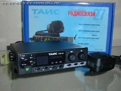 Лот: 1952009. Фото: 1. ТАИС РМ43 + Антенна Alan + Усилитель... Рации, радиостанции