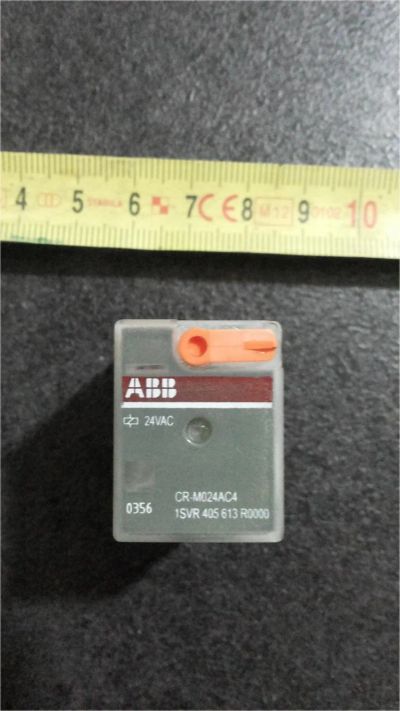 Лот: 6825696. Фото: 1. Реле промежуточное ABB CR-M024AC4... Магнитные пускатели, контакторы, реле
