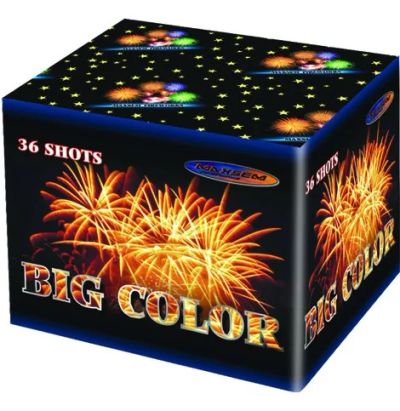 Лот: 6753304. Фото: 1. Big color - 36 выстрелов. Фейерверки, салюты, пиротехника