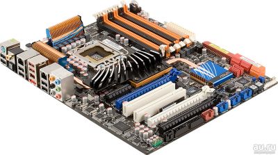 Лот: 17506556. Фото: 1. Комплект для ПК на LGA1366 - Материнская... Комплекты запчастей