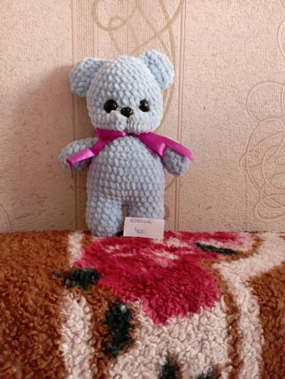 Лот: 20044017. Фото: 1. Вязаные игрушки. Авторские куклы, игрушки, поделки