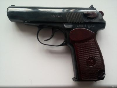 Лот: 13134397. Фото: 1. продам ПМ-СХ (охолощенный), кал... Сигнальное и охолощенное (СХП) оружие