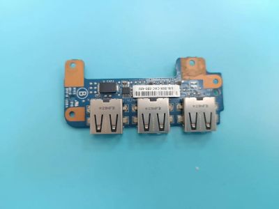 Лот: 23527324. Фото: 1. Б/У Плата с разъемами USB IFX-619... Платы расширения, контроллеры, доп. порты