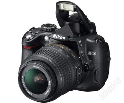 Лот: 1675647. Фото: 1. nikon d5000 kit 18-55 vr! Эта... Цифровые зеркальные