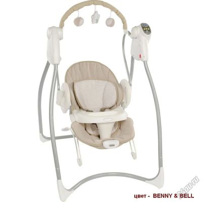 Лот: 5946006. Фото: 1. Качеля электронная graco swing... Ходунки, прыгунки, качели