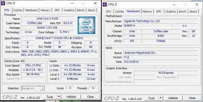 Лот: 19419394. Фото: 1. процессор Core i3 8100 + матплата... Комплекты запчастей