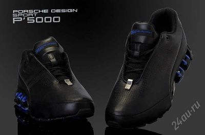 Лот: 1828268. Фото: 1. Adidas porsche design Кожа Синие. Кеды, кроссовки, слипоны